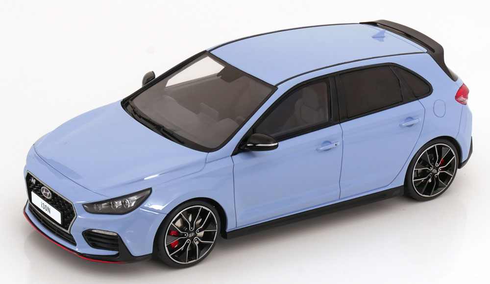1:18 HYUNDAI i30 N (2017), light blue - OT425