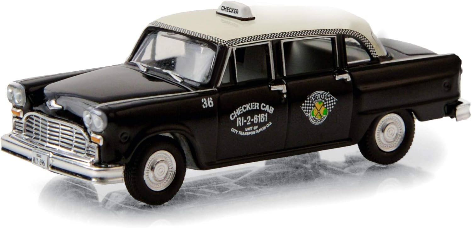 1:64 CHECKER Marathon Taxi Dallas (1973), Black - 30207