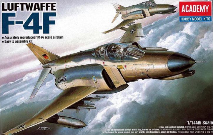 1:144 Сборная модель Самолет  F-4F - 12611