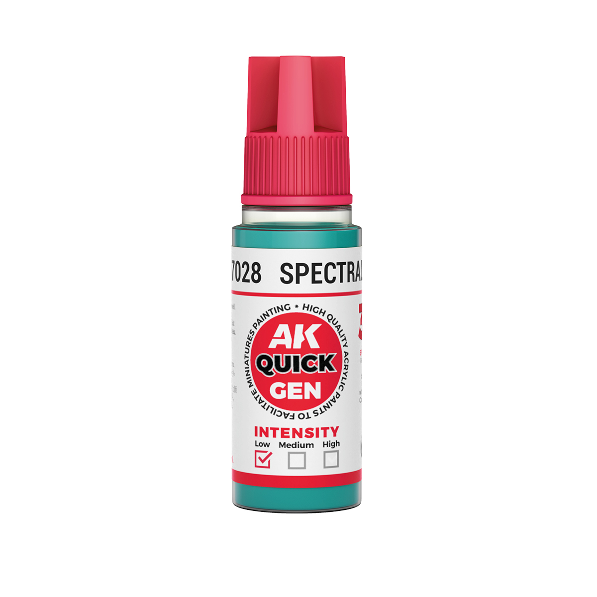 Краска акриловая QUICK GEN - Спектральный синий / SPECTRAL BLUE, 18мл - AK17028