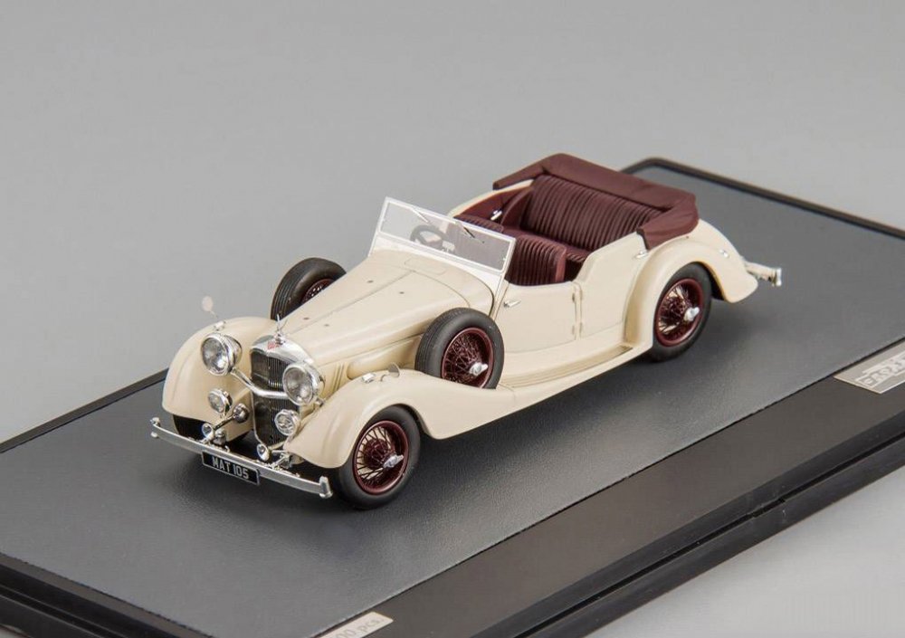 1:43 ALVIS 4.3 Litre Cross & Ellis Tourer (1938), beige - MX10105-031