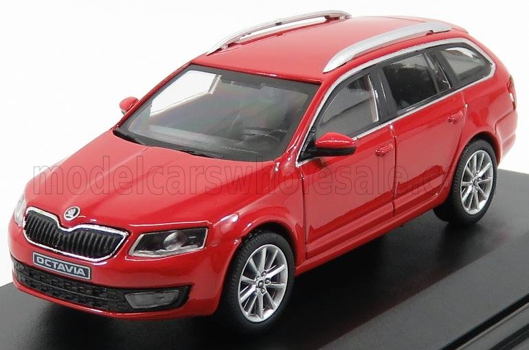 1:43 SKODA Octavia Iii Combi (2013), Corrida Red Uni - 027B