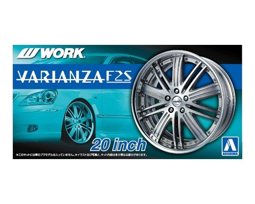 1:24 Набор дисков Work Varianza F2S 20 inch - 05383