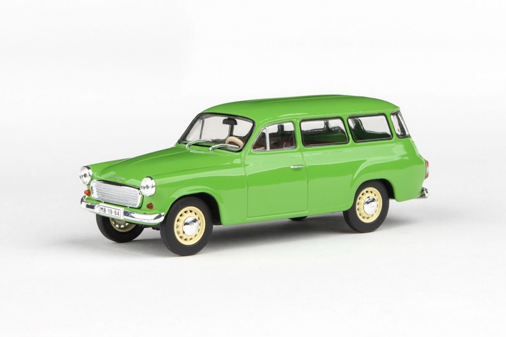 1:43 Škoda 1202 1964 Zelená Aloe 1:43 - Abrex - 728QO