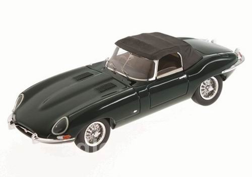 1:43 JAGUAR E-Type Series 1 Soft Top 1961, british racing green - CDJG-1002E