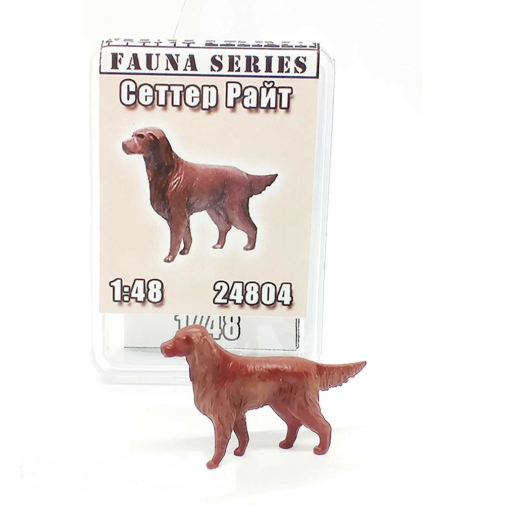 1:48 Фигурка собаки Сеттер Райт - MT24804
