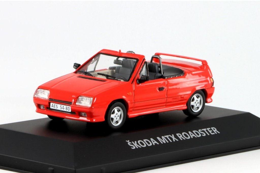 1:43 SKODA MTX Roadster (1991), red - DESK032