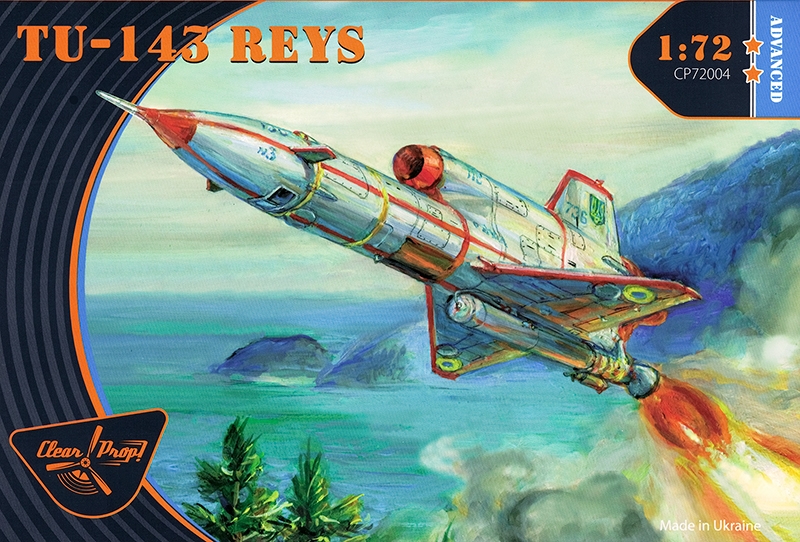 1:72 Сборная модель БПЛА разработки ОКБ Туполева тип 143 Рейс - CP72004