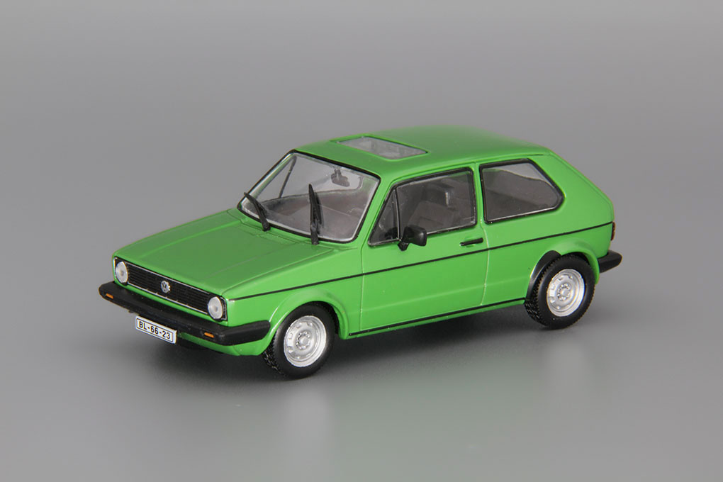 1:43 VOLKSWAGEN Golf I, Kultowe Auta 87, green - kul087