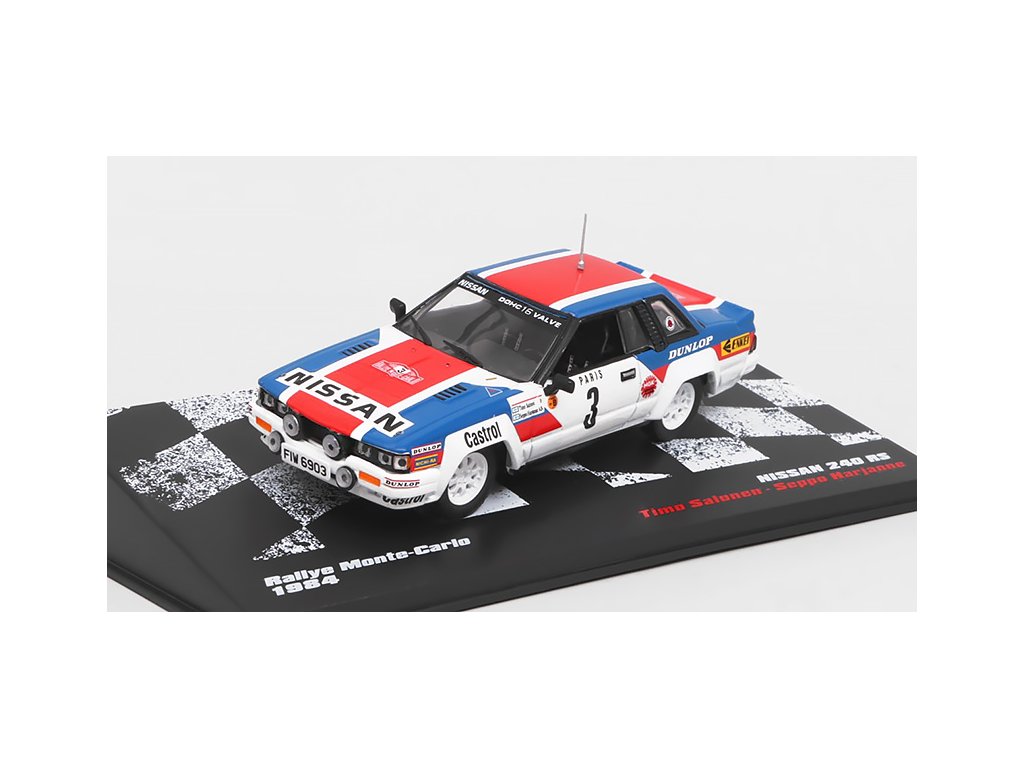 1:43 Nissan 240 RS 3 Rallye Monte-Carlo 1984, Rallye automobily 47 - DEAZAV47