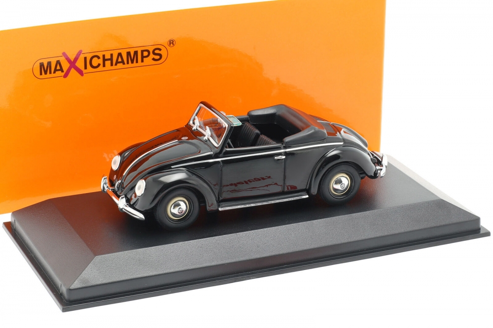 1:43 VOLKSWAGEN Hebmüller Cabriolet (1950), black - 940052130
