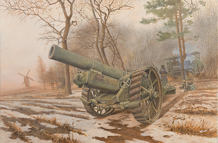 1:35 Сборная модель Гаубица BL 8-inch Howitzer Mk.VI - 813