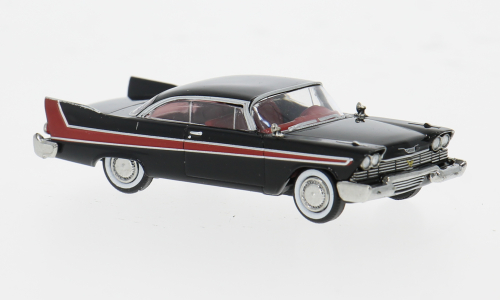 1:87 PLYMOUTH Fury (1958), black/red - 19682