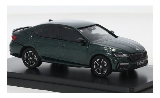 1:43 SKODA Octavia IV RS (2020) dunkelgrün metallic - 037HN