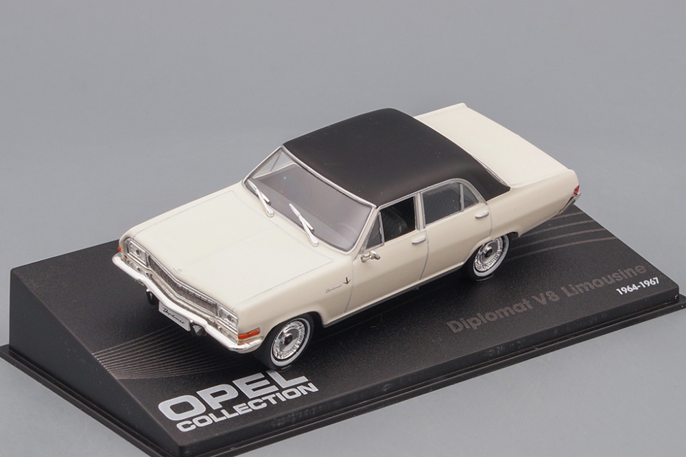 1:43 OPEL Diplomat V8 Limousine (1964), beige / black - OP04