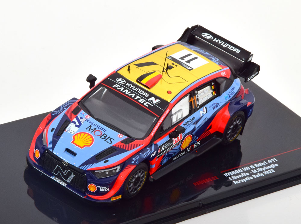 1:43 HYUNDAI i20 N Rally1 №11  Rally Acropolis, Neuville/Wydaeghe (2022) - RAM868
