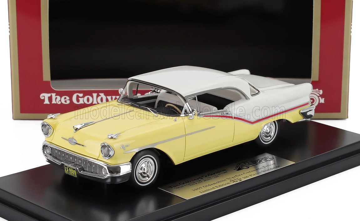 1:43 OLDSMOBILE Starfire Coronado (1957), Yellow White - GC092A