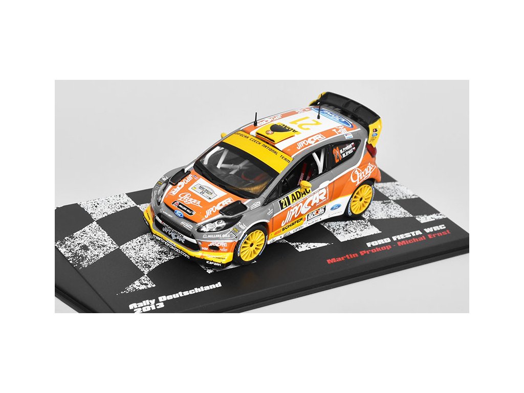 1:43 FORD Fiesta WRC RS Rallye Deutschland (2013), RALLYE Zavodni Automobily 8 - DEAZAV8
