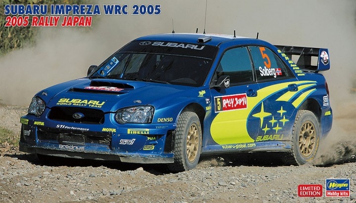 1:24 Сборная модель Subaru Impreza WRC 2005 Rally Japan - 20353