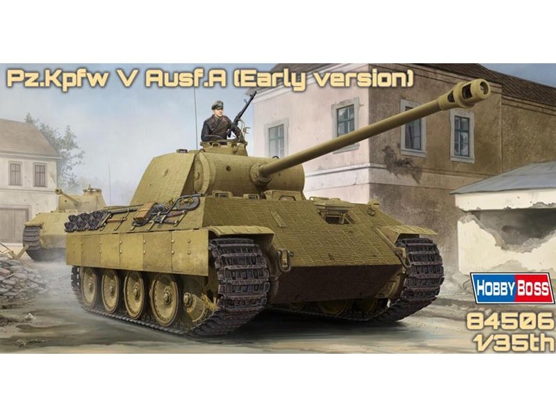 1:35 Сборная модель Немецкий танк PzKpfw V «Panther» ( 'Пантера') - 84506