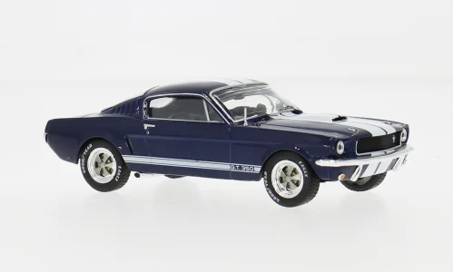1:43 FORD Mustang Shelby GT 350 (1965), dark blue/white - CLC613