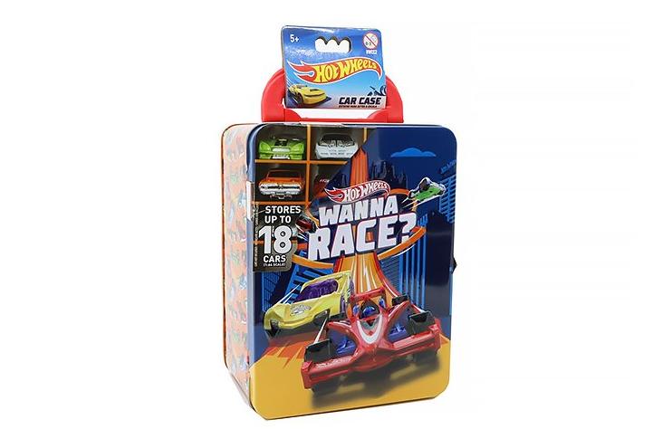 1:64 Металлический ящик для моделей  'Wanna Race'  (для 18 моделей автомобилей) - HWCC2-WR
