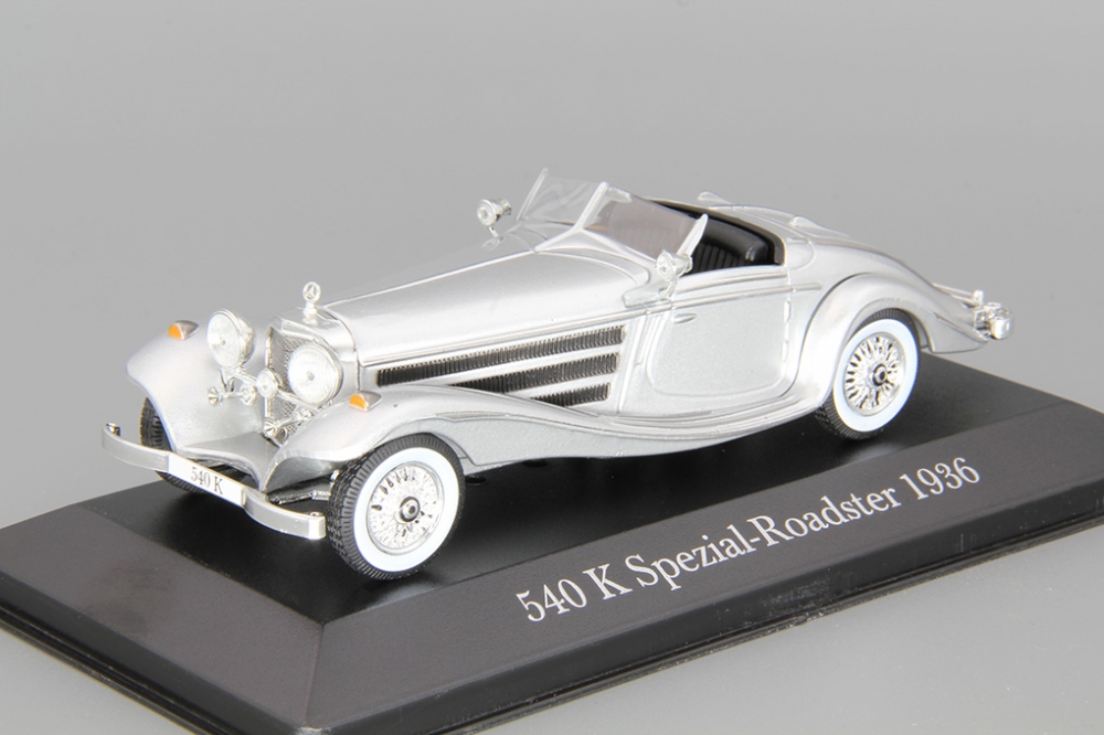 1:43 MERCEDES-BENZ 540K Spezial-Roadster (1936), silver - 7905005