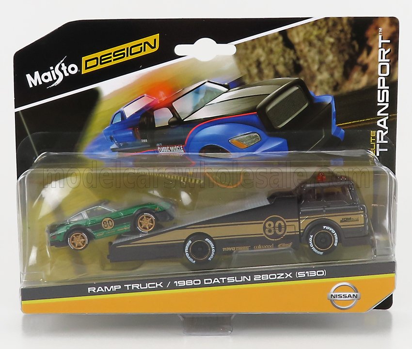 1:64 DATSUN 280ZX N 80 (1980) WITH RUMP TRUCK - 15055-17054G