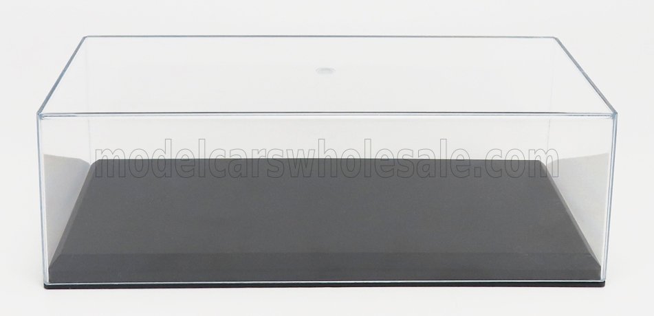 1:24 VETRINA DISPLAY BOX Box For Edicola- Lungh.length Cm 26.2 X Largh.width Cm 11.7 X Alt.height Cm 8.5 (altezza Interna Interior Height Cm 6.8), Plastic Display - EXPO24-BASE+VET