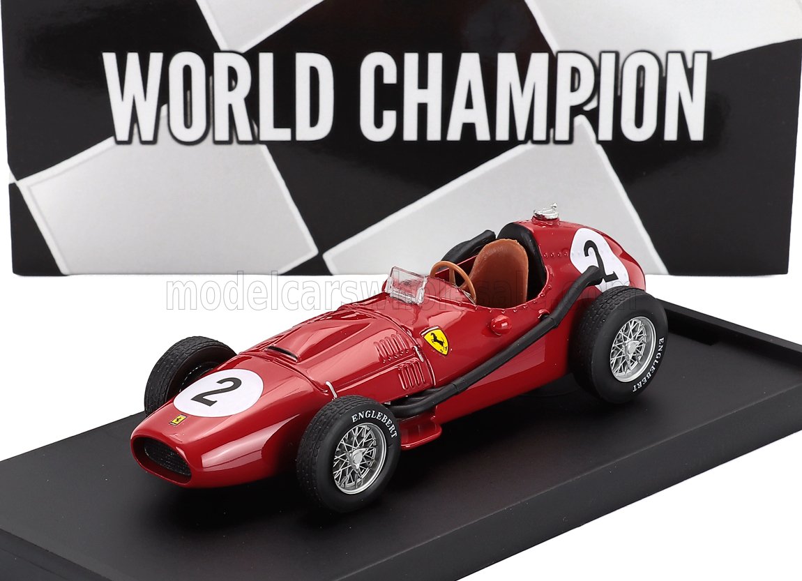 1:43 FERRARI F1 Dino 246 №2 World Champion 2nd British Gp (1958) Mike Hawthorn, Red - R068-UPD-2025