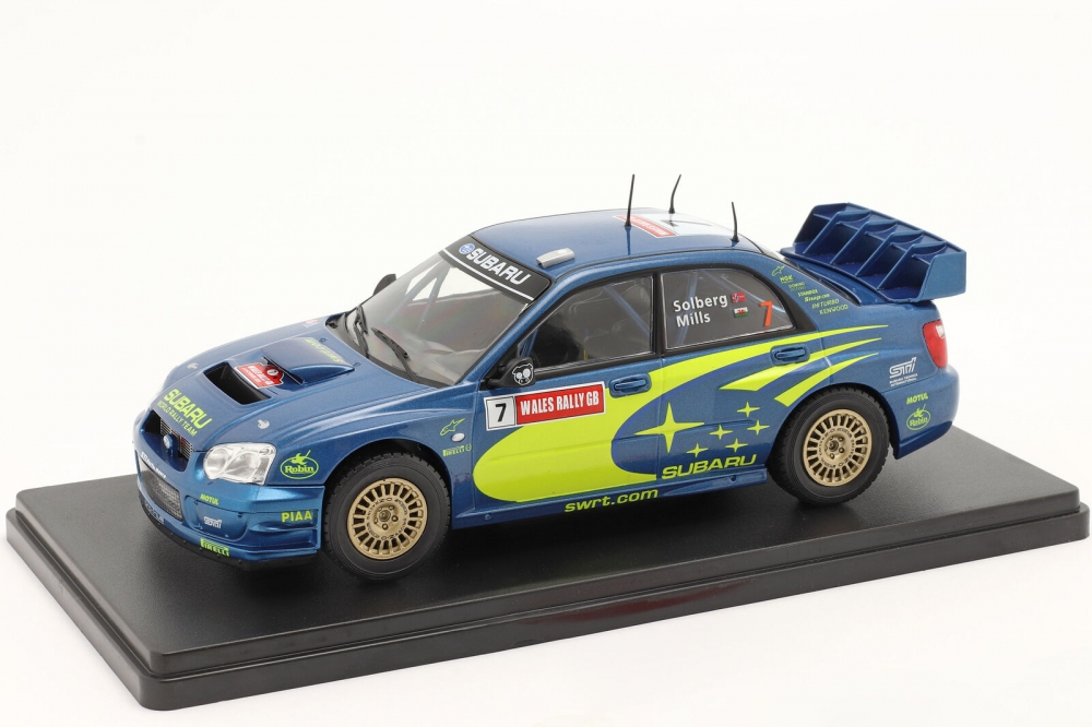 1:24 SUBARU Impreza S9 WRC #7 '555 Subaru WRT' Solberg/Mills Winner Rally Wales Чемпион мира (2003) - 24WRC509
