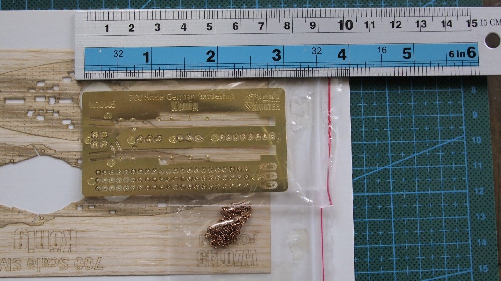 1:700 Набор деталей SMS Konig (ICM S014) - W70145