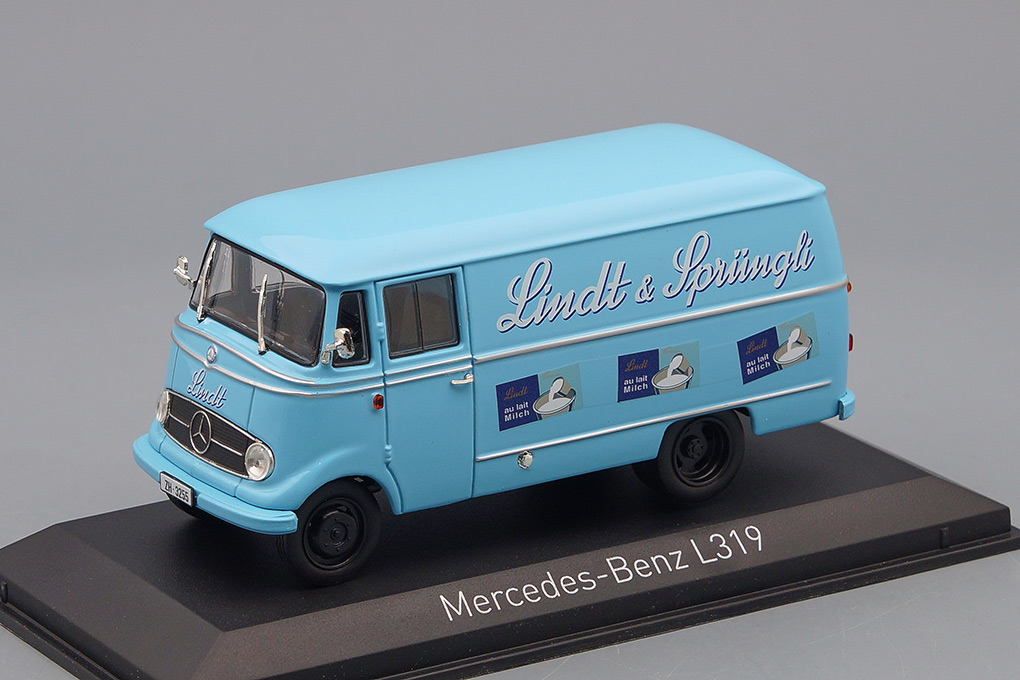 1:43 MERCEDES-BENZ L319 фургон 'Lindt & Sprüngli' (1957), blue - 351144
