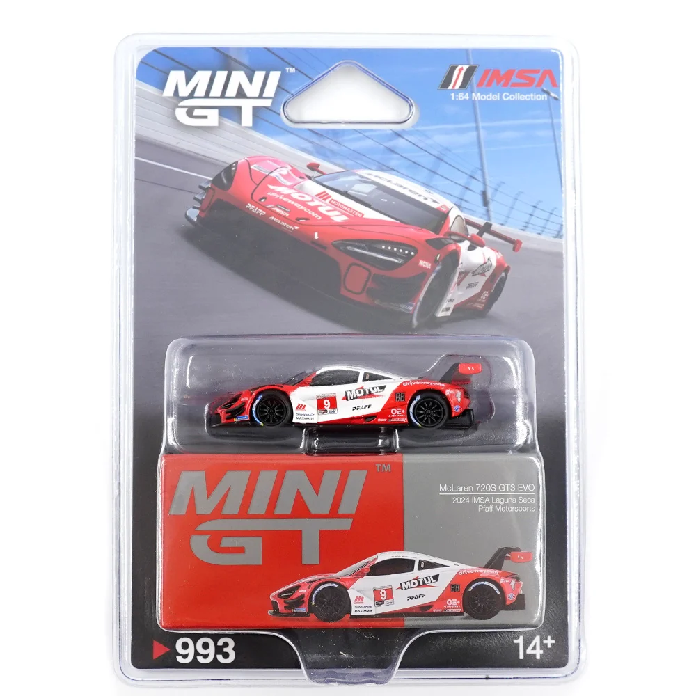 1:64 McLAREN 720S GT3 EVO №9 Pfaff Motorsports - MGT00993-BL