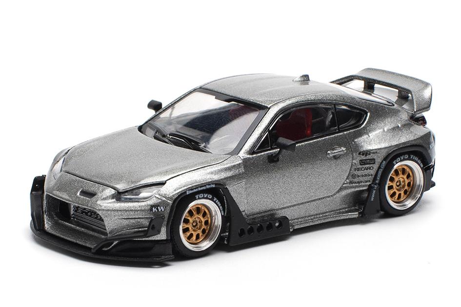 1:64 TOYOTA Pandem GR86, silver - PR640235