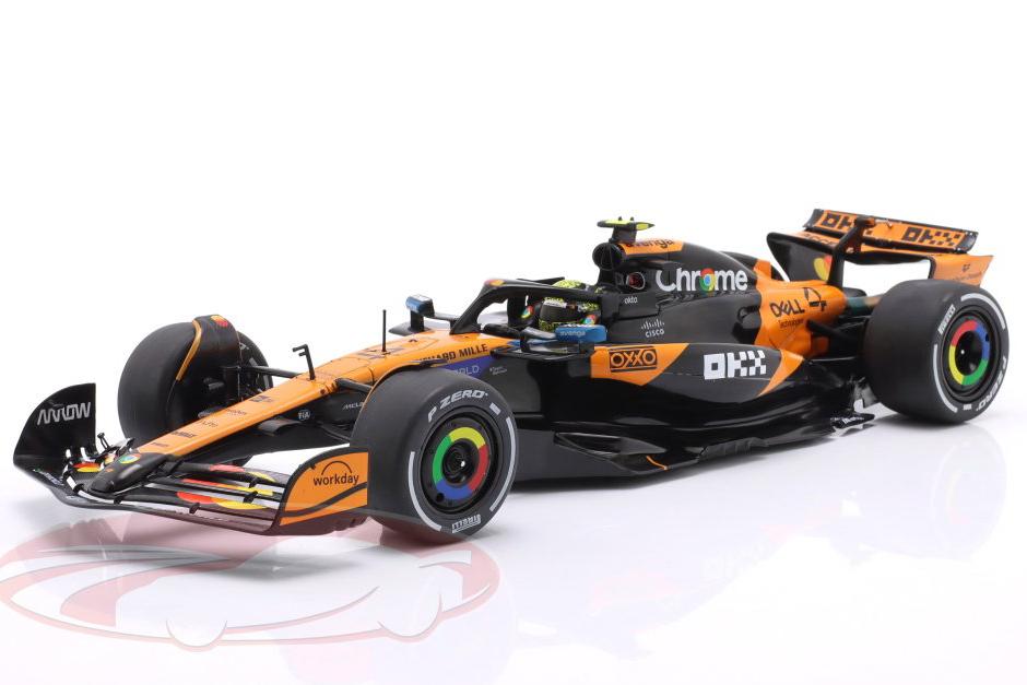 1:18 McLAREN MCL39 №4 Pole Position & Winner Australian GP (Melbourne) / Formula 1 World Champion Lando Norris (2025) - S1818701