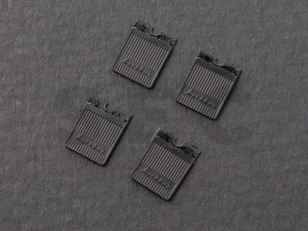 1:43 Брызговики №7 (Москвич), комплект 4шт. - SEC044