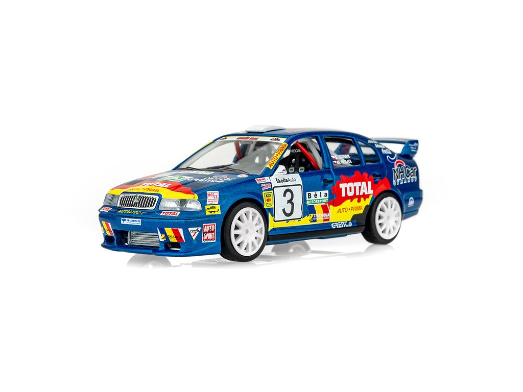 1:43 SKODA Octavia WRC Rallye Bohemia 2001, blue - 05035
