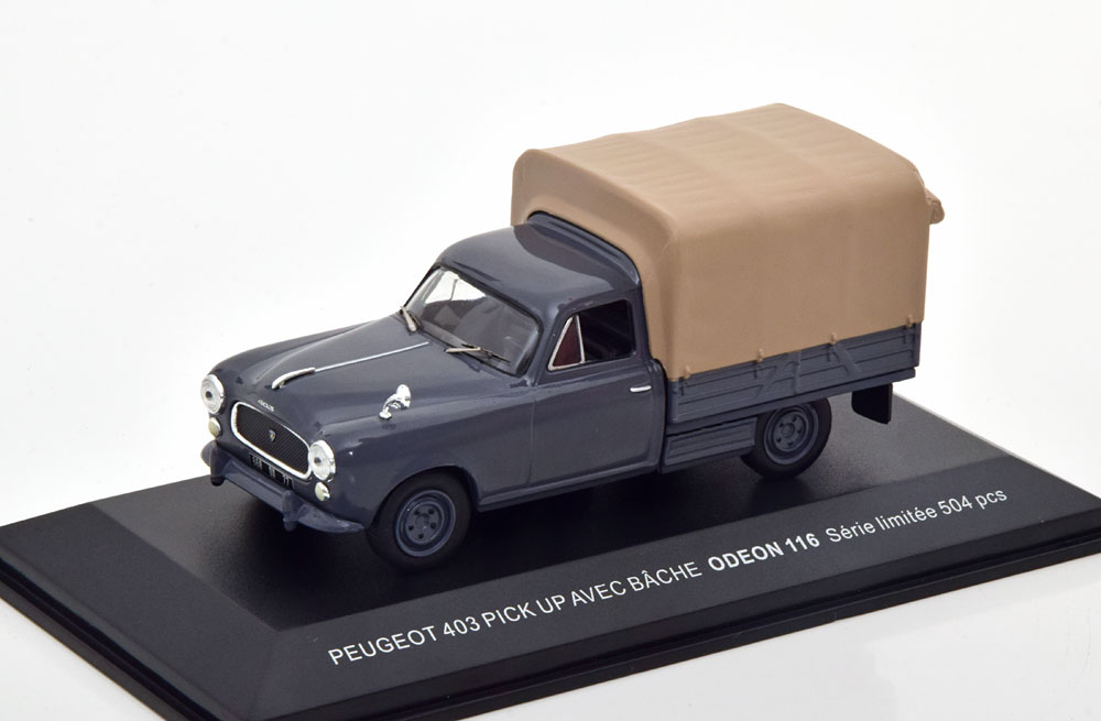 1:43 PEUGEOT 403 Pick Up, grey creme - 116