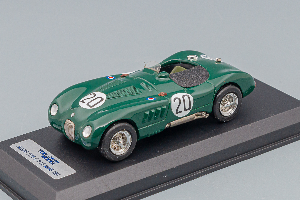 1:43 JAGUAR C-Type Winner 24h Le Mans, Walker/Whitehead (1951), green - TMC029