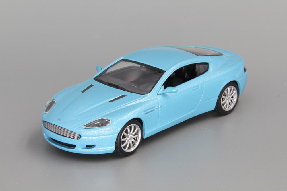 1:43 ASTON MARTIN DB9 Vantage, Суперкары 48, голубой - SUP048