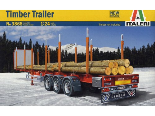 1:24 Сборная модель TIMBER TRAILER - 3868