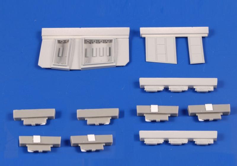 1:72 Beaufighter Mk.X Armament - Wing Gun Bays - 129-7447
