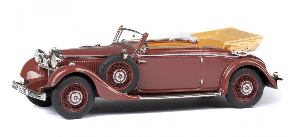 1:43 MERCEDES-BENZ Typ 290 (W18) Cabriolet D Open 1933-36, brown - EMEU43043E