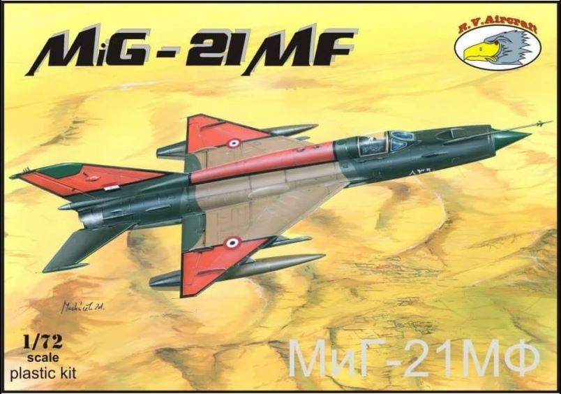 1:72 Сборная модель МиГ-21МФ / Mikoyan-Gurevich MiG-21MF - 72029-X1