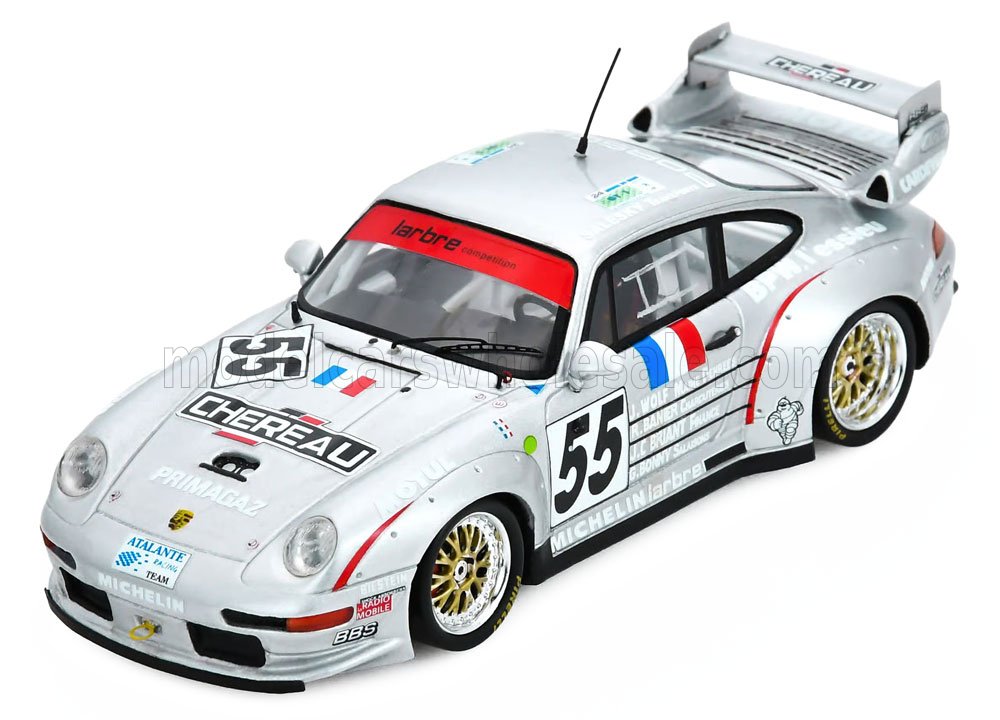 1:43 PORSCHE 911 993 GT2 EVO №55 Team 24h Le Mans (1995) Jack Leconte - Pierre Yver - Jean-Luc Chereau - S9895