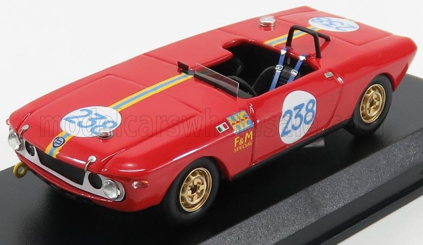1:43 LANCIA Fulvia Spider Special Hf №238 Targa Florio (1969) Munari - Aaltonen, red - 9698