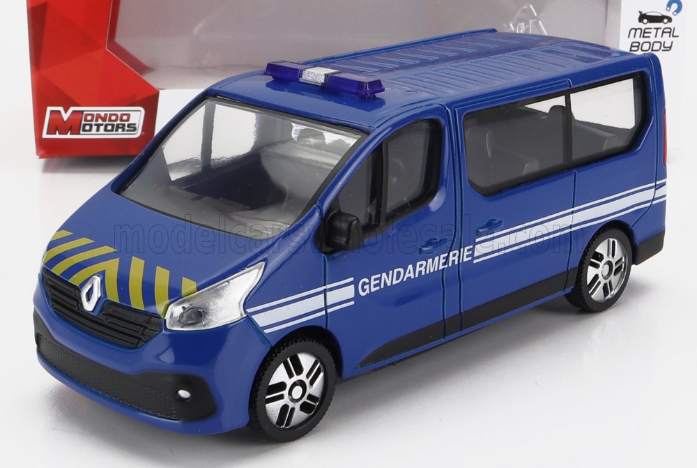 1:43 RENAULT Trafic Minibus Gendarmerie (2020), Blue - MM53133-168802
