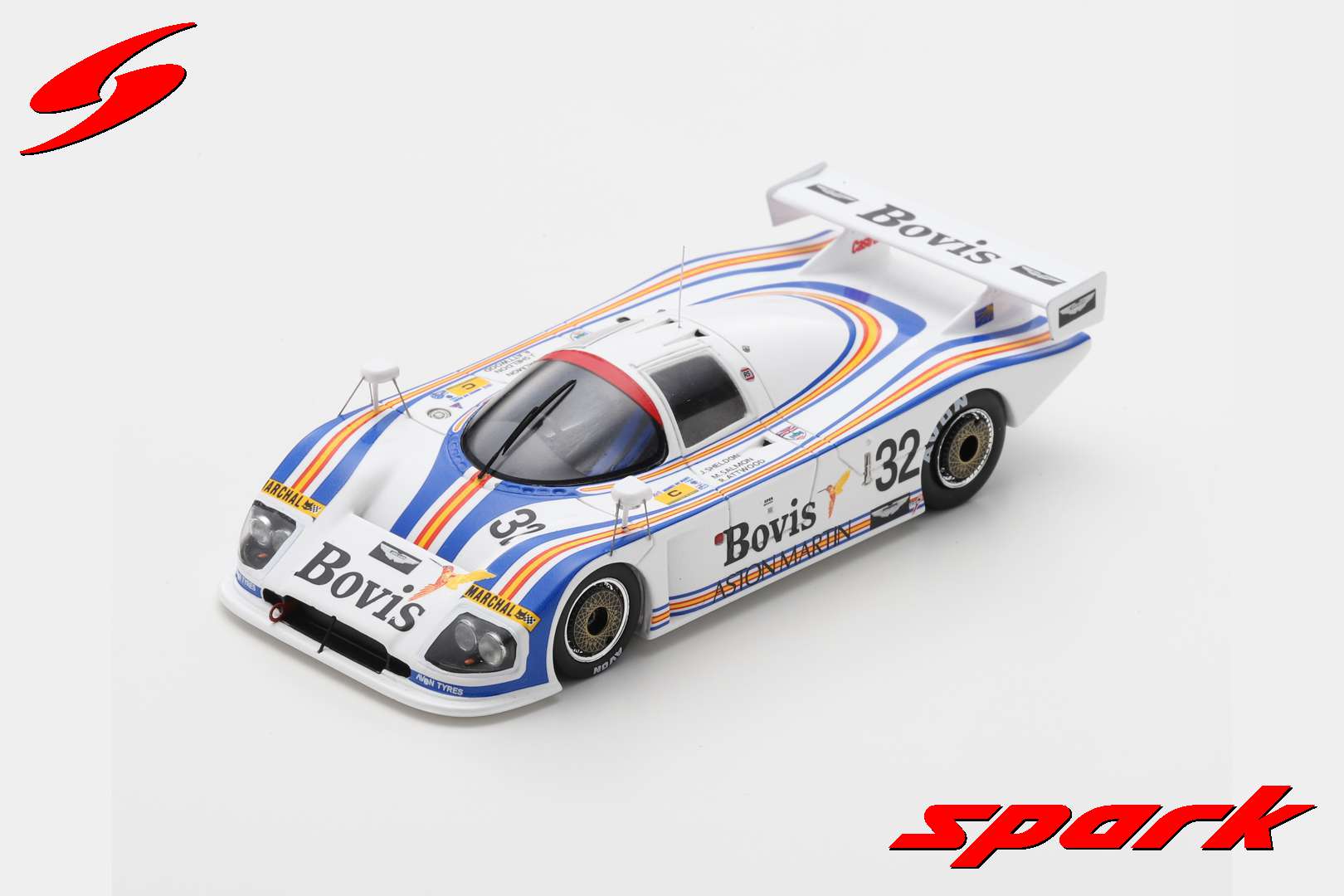 1:43 Aston Martin Nimrod C2B #32 Salmon/Sheldon/Attwood 24H Le Mans 1984 - S0565-X1
