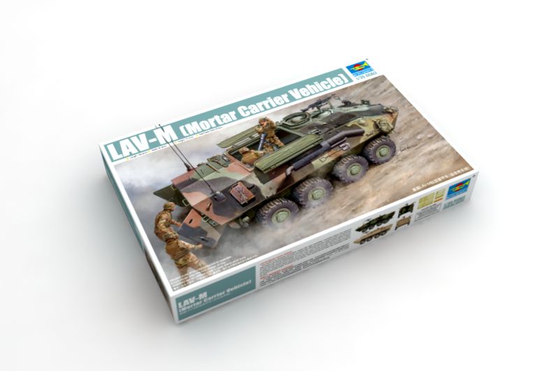 1:35 Сборная модель Канадский самоходный миномет LAV-M - 00391